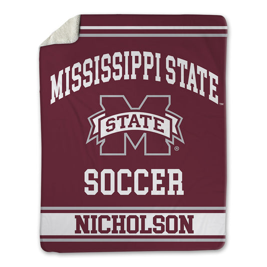 Mississippi State - NCAA Women's Soccer : Eden Nicholson - Blanket-0