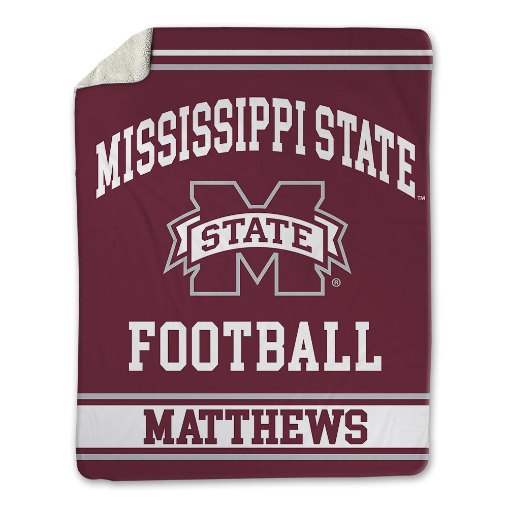 Mississippi State - NCAA Football : Jaelyne Matthews - Blanket-0