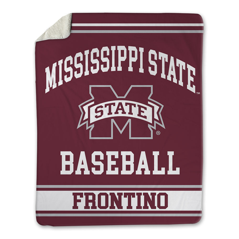 Mississippi State - NCAA Baseball : Nicholas Frontino - Blanket-0