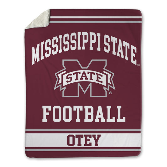 Mississippi State - NCAA Football : Dreien Otey - Blanket-0
