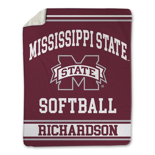 Mississippi State - NCAA Softball : Abby Grace Richardson - Blanket-0