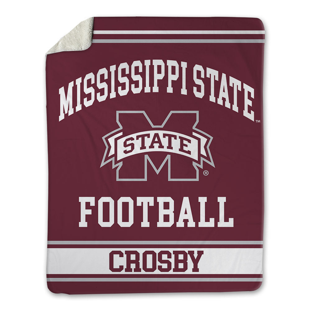 Mississippi State - NCAA Football : Cooper Crosby - Blanket-0