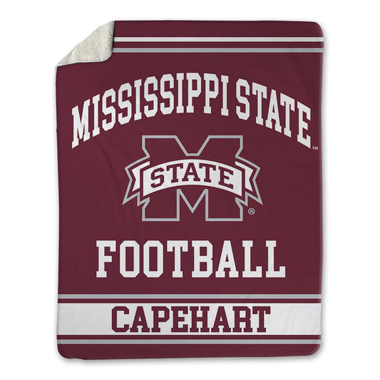 Mississippi State - NCAA Football : Camden Capehart - Blanket-0
