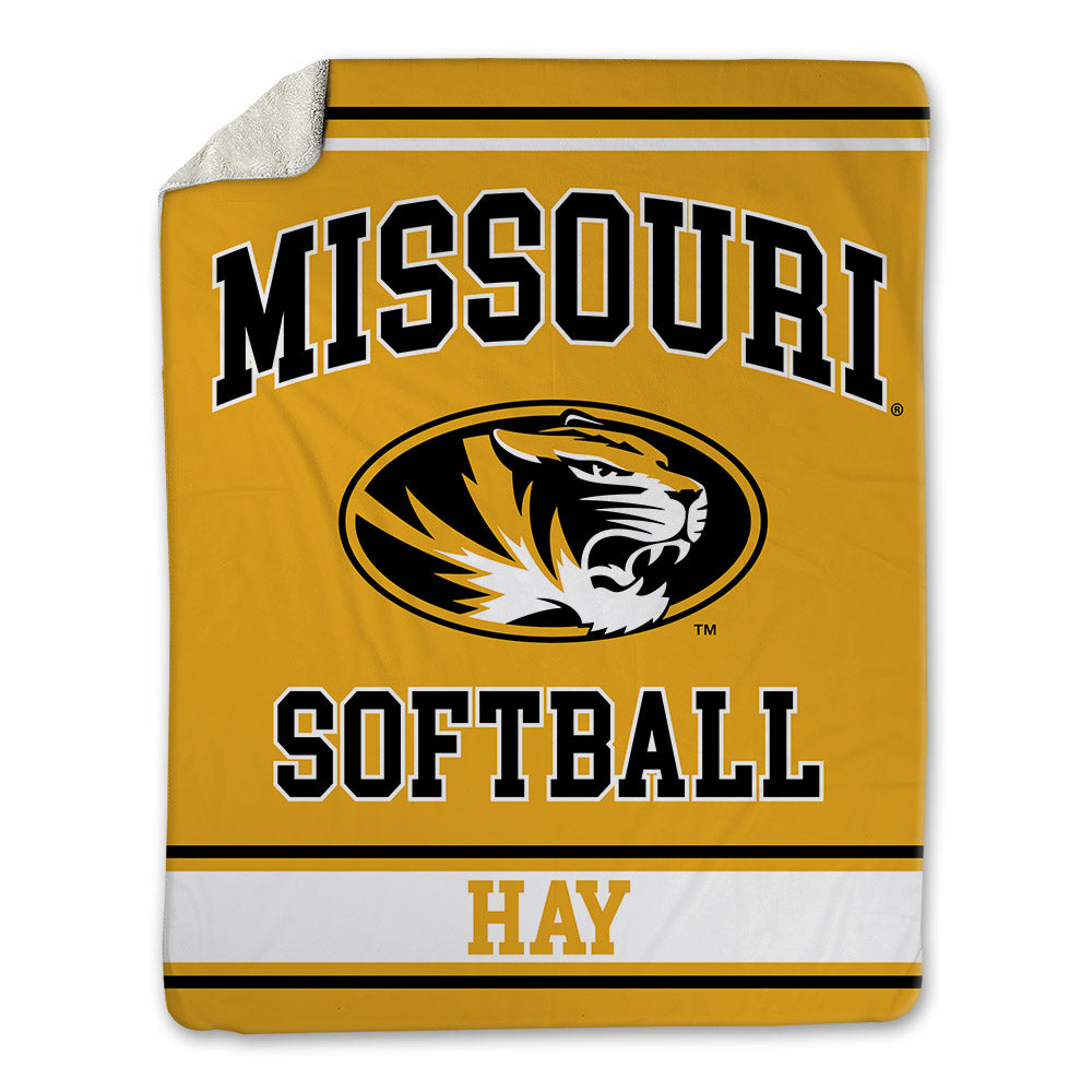 Missouri - NCAA Softball : Abby Hay - Blanket-0