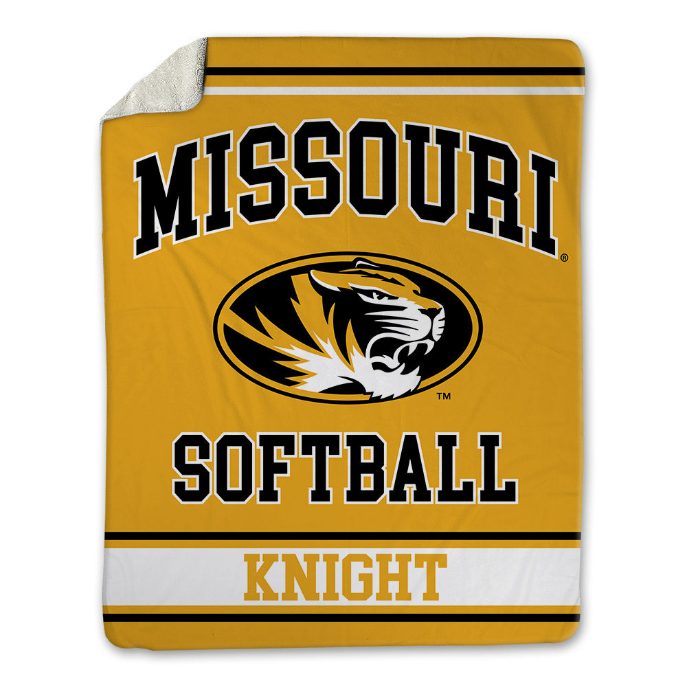 Missouri - NCAA Softball : Katelynn Knight - Blanket-0
