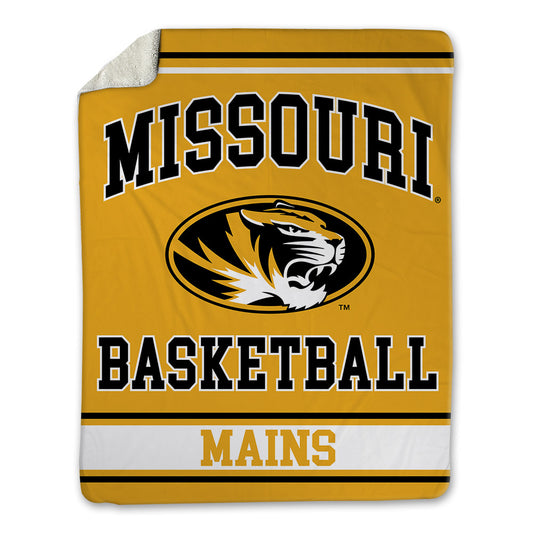 Missouri - NCAA Women's Basketball : Sydney Mains - Blanket-0