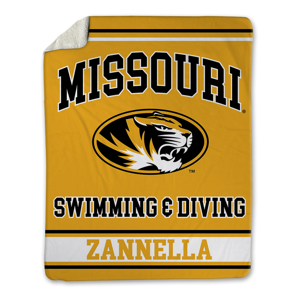 Missouri - NCAA Women's Swimming & Diving : Tommaso Zannella - Blanket-0