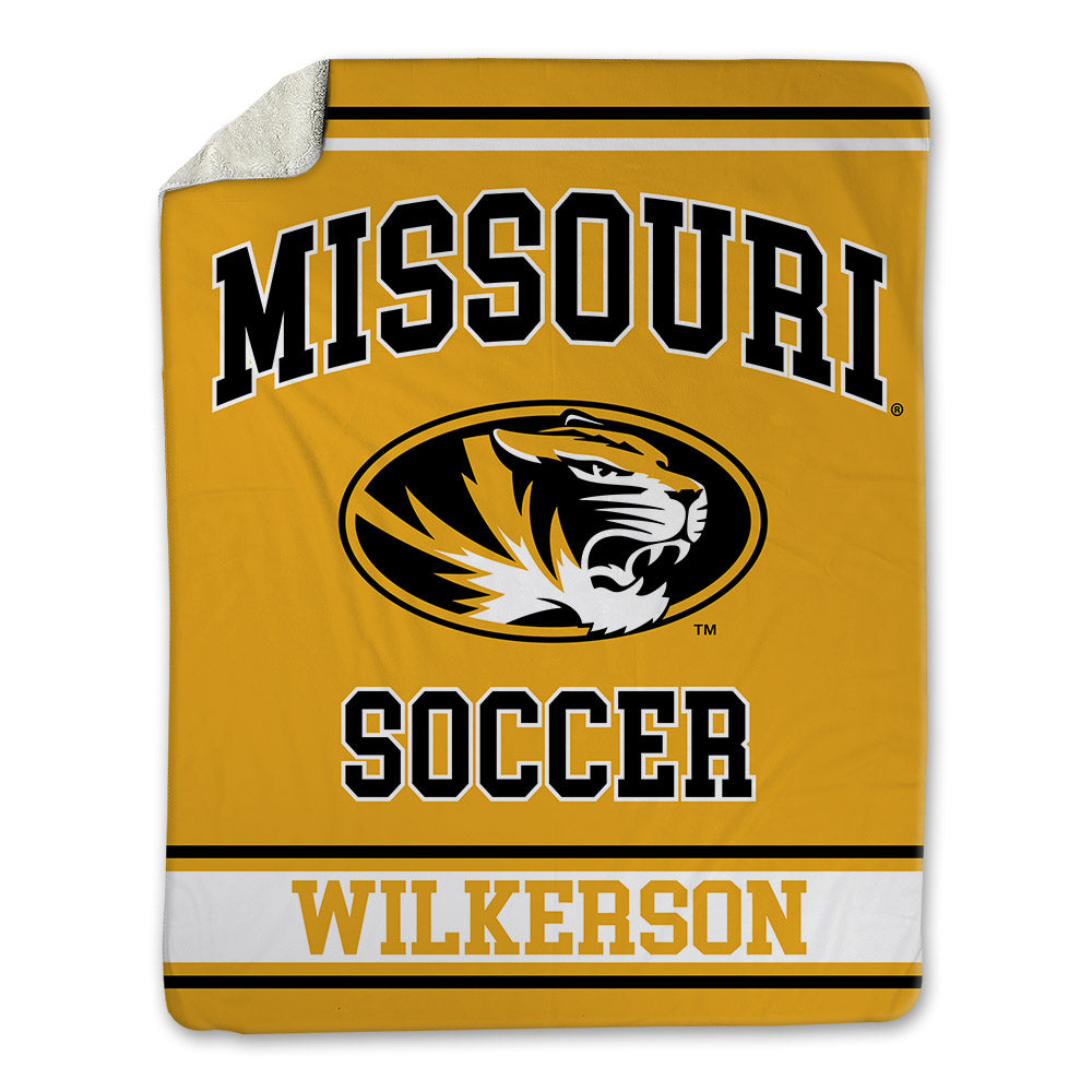 Missouri - NCAA Women's Soccer : Riley Wilkerson - Blanket-0