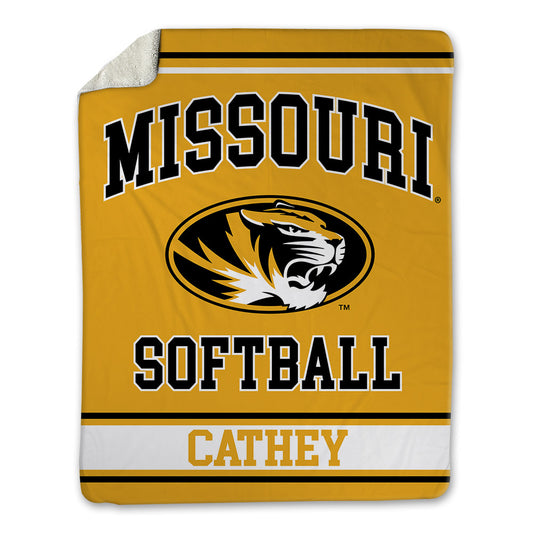 Missouri - NCAA Softball : Audrey Cathey - Blanket-0