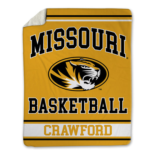 Missouri - NCAA Men's Basketball : Jordan Crawford - Blanket-0