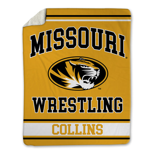 Missouri - NCAA Wrestling : Brady Collins - Blanket-0