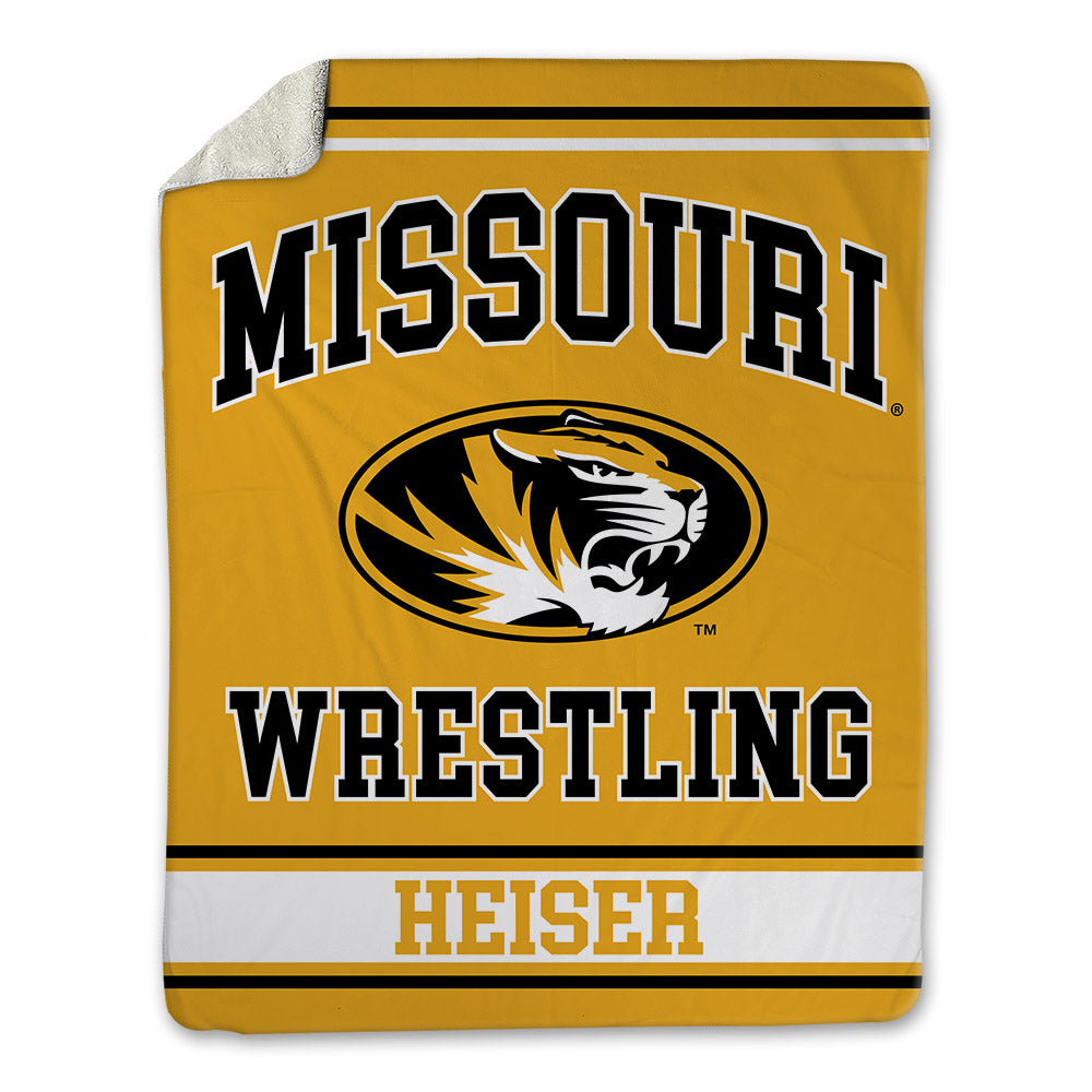 Missouri - NCAA Wrestling : Danny Heiser - Blanket-0