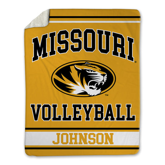 Missouri - NCAA Women's Volleyball : Kimani Johnson - Blanket-0