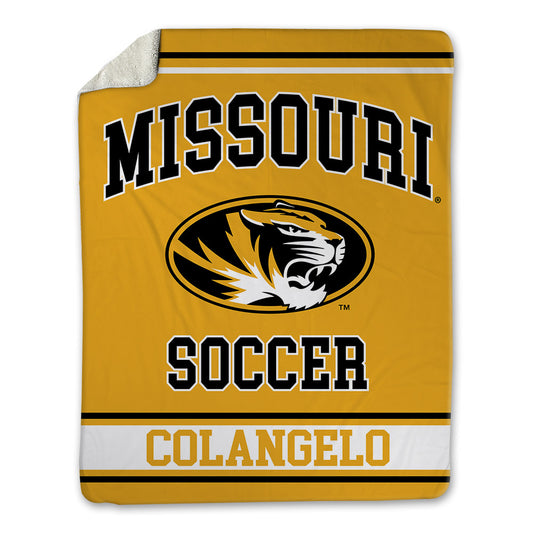 Missouri - NCAA Women's Soccer : Addison Colangelo - Blanket-0