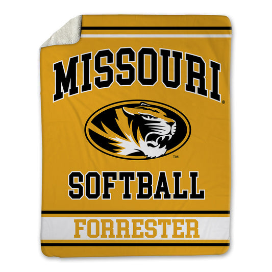 Missouri - NCAA Softball : Sidney Forrester - Blanket-0
