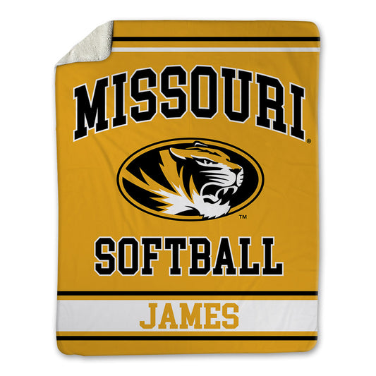Missouri - NCAA Softball : Jaley James - Blanket-0