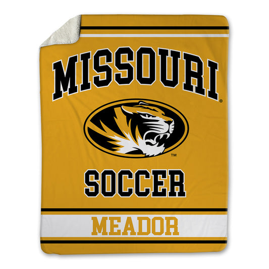 Missouri - NCAA Women's Soccer : Morgan Meador - Blanket-0