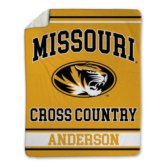 Missouri - NCAA Women's Cross Country : Teegan Anderson - Blanket-0