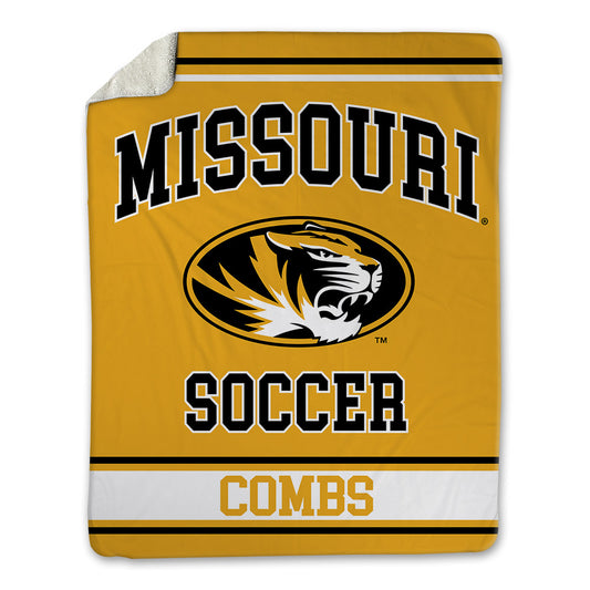 Missouri - NCAA Women's Soccer : Callaway Combs - Blanket-0