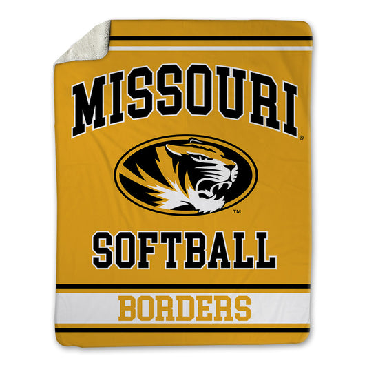 Missouri - NCAA Softball : Hadley Borders - Blanket-0