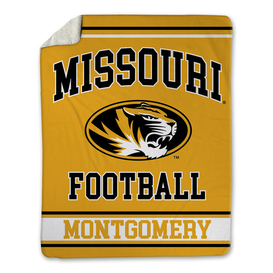 Missouri - NCAA Football : Naeshaun Montgomery - Blanket-0
