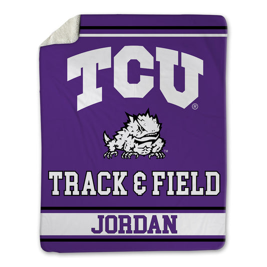 TCU - NCAA Men's Track & Field : Ryan Jordan - Blanket-0