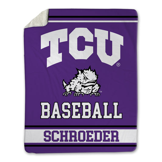 TCU - NCAA Baseball : Ben Schroeder - Blanket-0