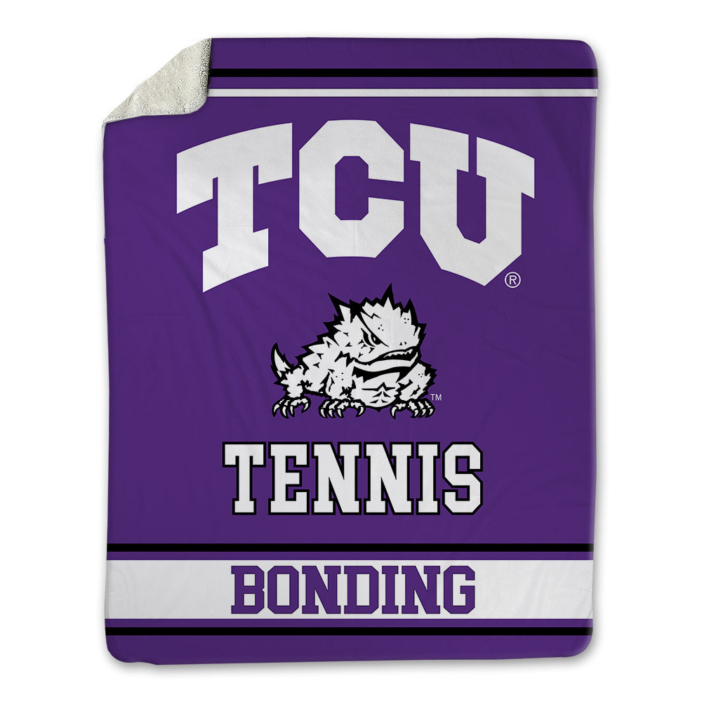 TCU - NCAA Men's Tennis : Oliver Bonding - Blanket-0