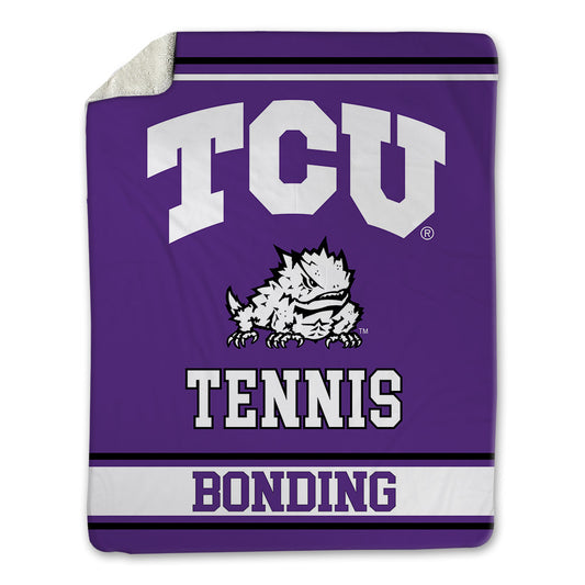 TCU - NCAA Men's Tennis : Oliver Bonding - Blanket-0