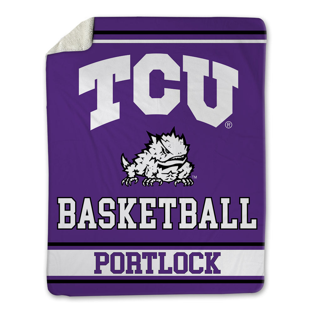 TCU - NCAA Women's Basketball : Sarah Portlock - Blanket-0