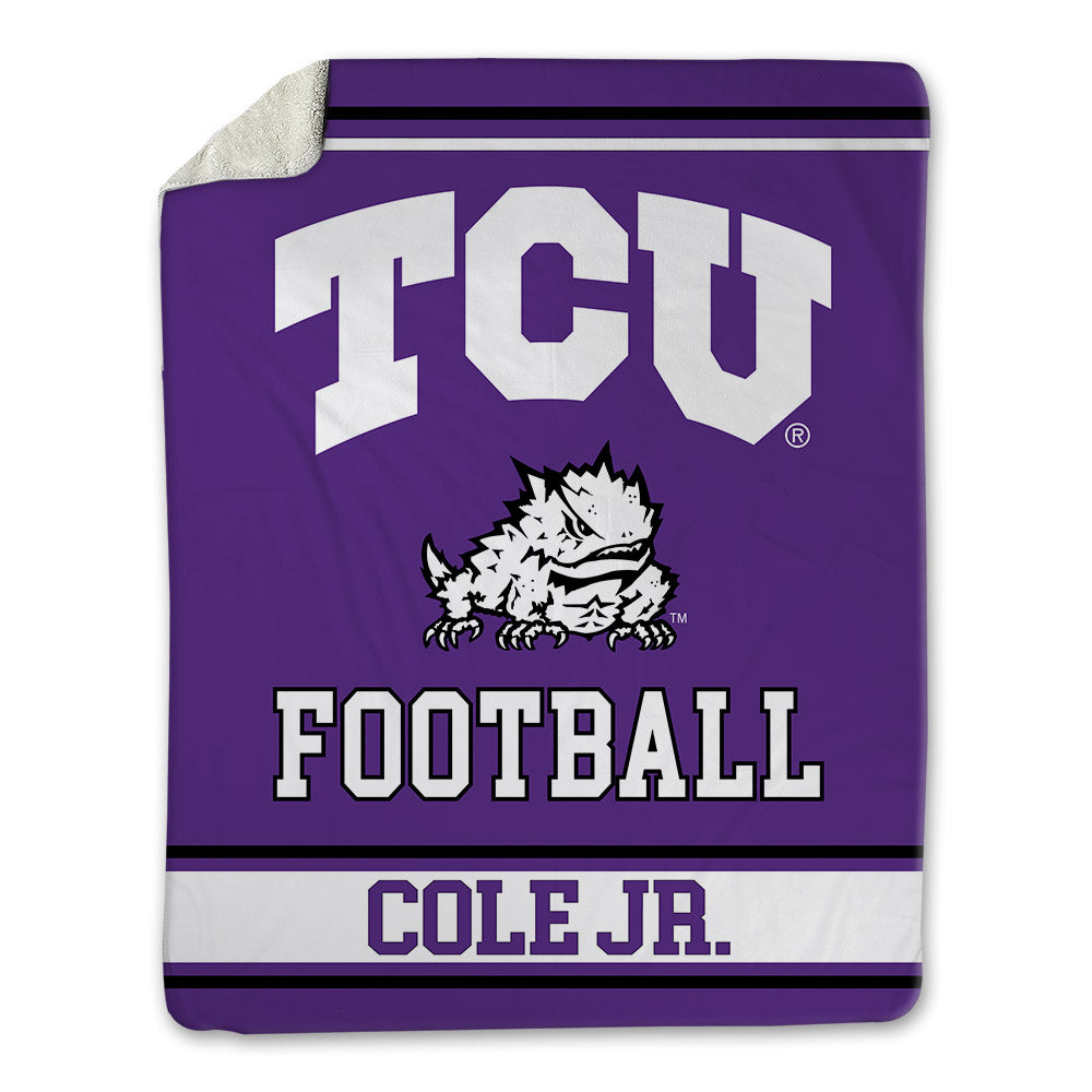 TCU - NCAA Football : Perry Cole Jr. - Blanket-0