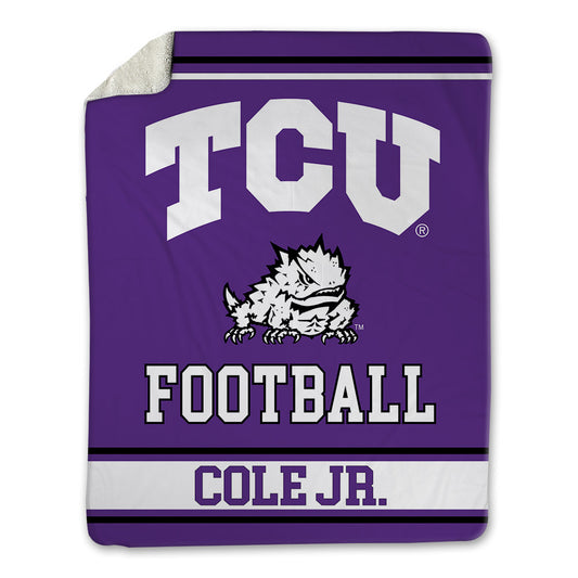 TCU - NCAA Football : Perry Cole Jr. - Blanket-0