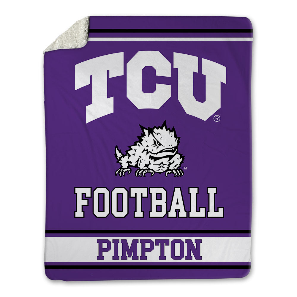TCU - NCAA Football : KaMorreun Pimpton - Blanket-0