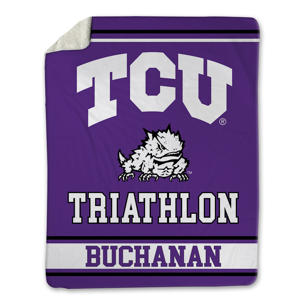TCU - NCAA Triathlon : Jenna Buchanan - Blanket-0