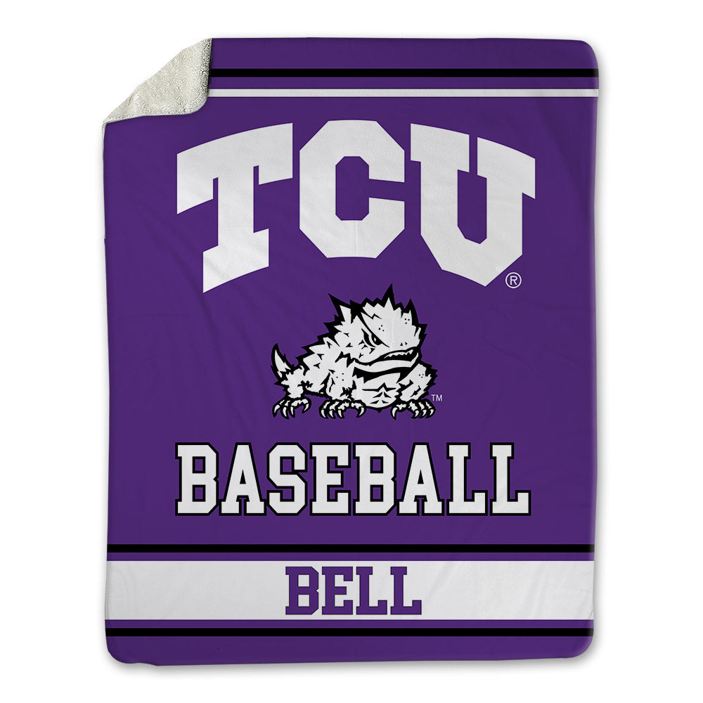 TCU - NCAA Baseball : James Bell - Blanket-0