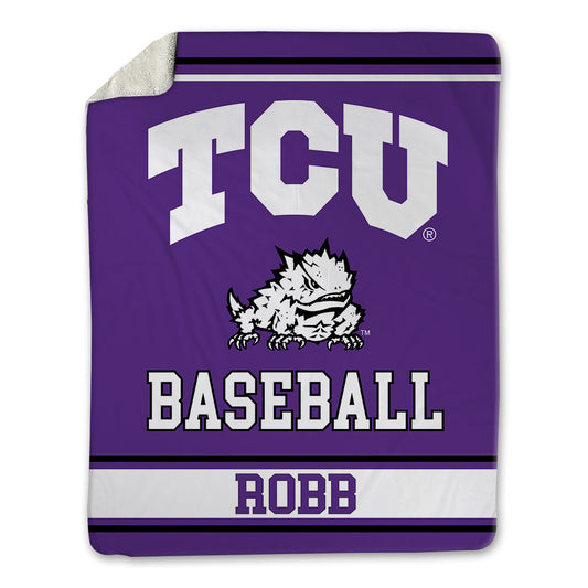 TCU - NCAA Baseball : Nicholas Robb - Blanket-0