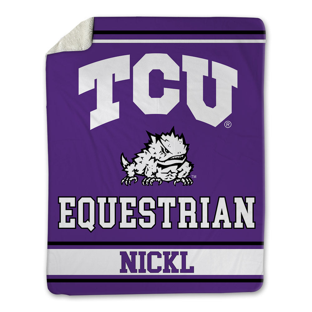 TCU - NCAA Equestrian : Julia Nickl - Blanket-0