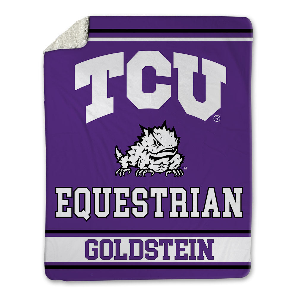 TCU - NCAA Equestrian : Lilly Goldstein - Blanket-0