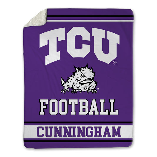 TCU - NCAA Football : Keagan Cunningham - Blanket-0
