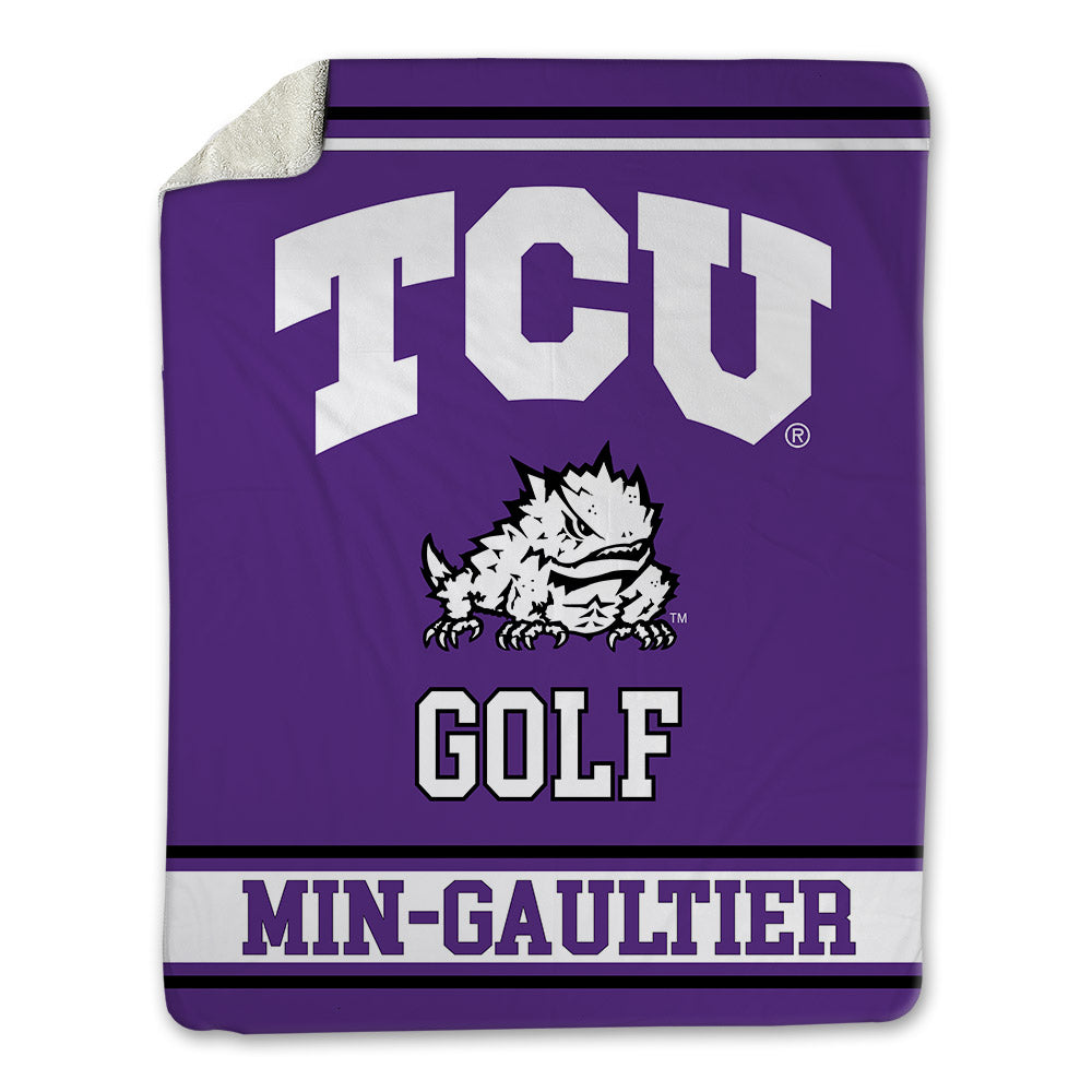 TCU - NCAA Women's Golf : Camille Min-Gaultier - Blanket-0