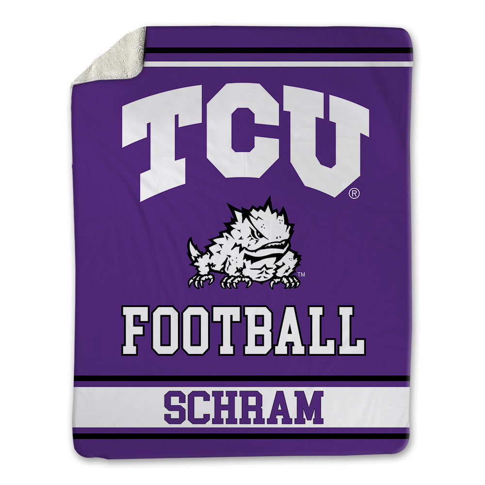 TCU - NCAA Football : Logan Schram - Blanket-0