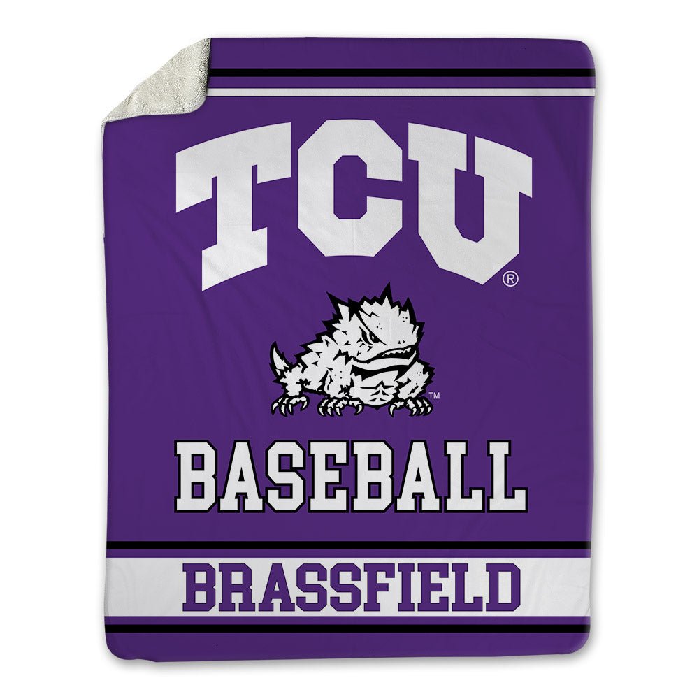 TCU - NCAA Baseball : Mason Brassfield - Blanket-0