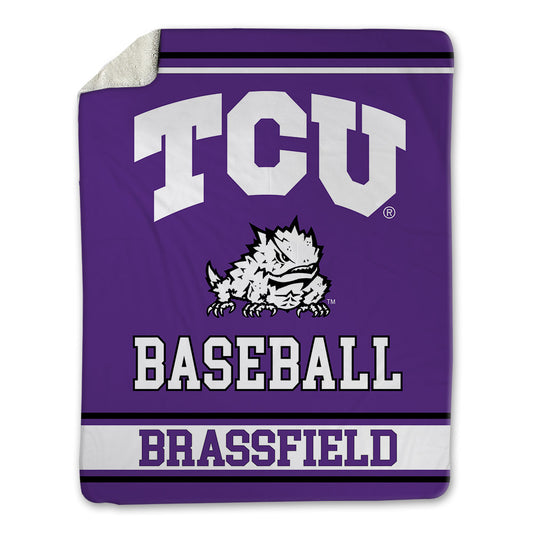 TCU - NCAA Baseball : Mason Brassfield - Blanket-0