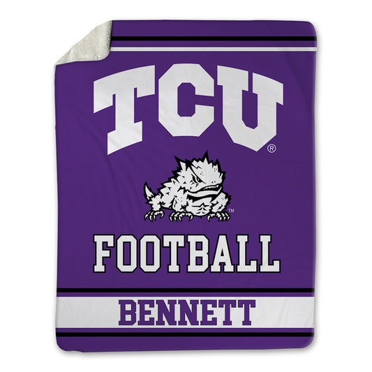 TCU - NCAA Football : Cade Bennett - Blanket-0