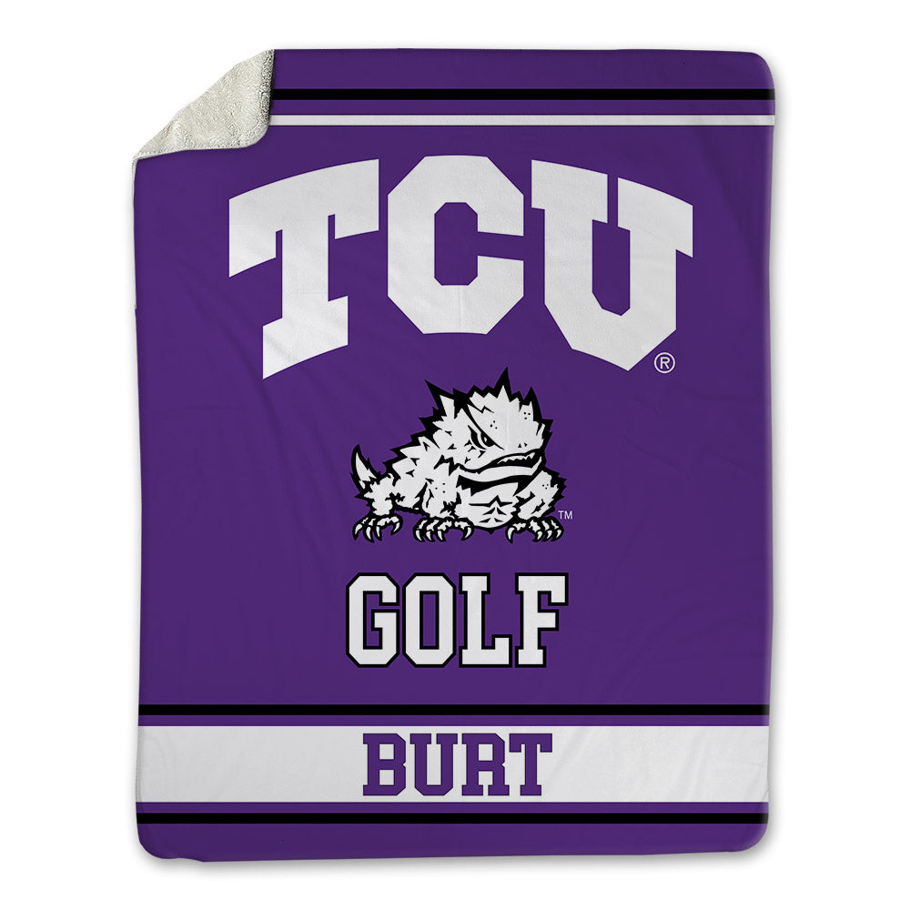TCU - NCAA Men's Golf : Blake Burt - Blanket-0