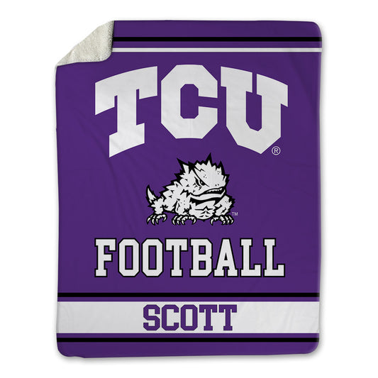 TCU - NCAA Football : James Scott - Blanket-0