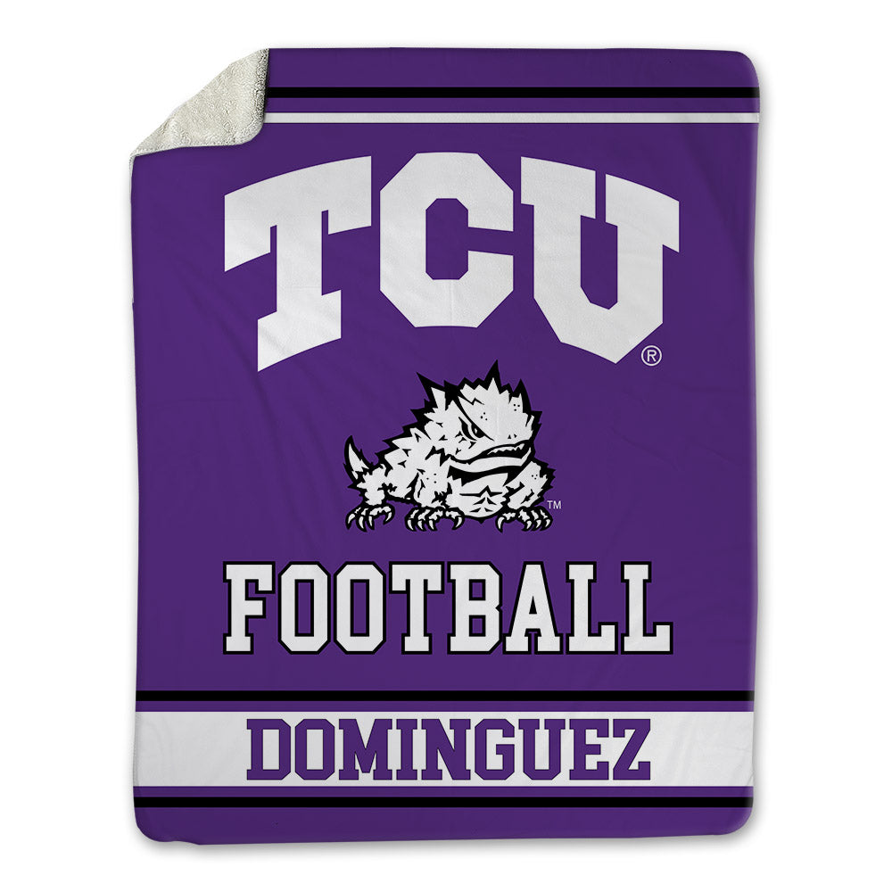 TCU - NCAA Football : Noriel Dominguez - Blanket-0
