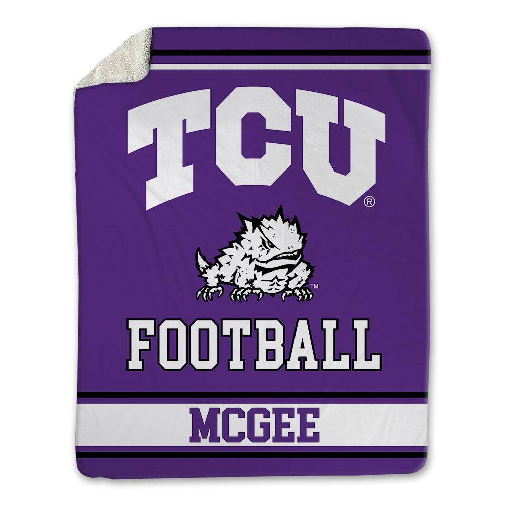 TCU - NCAA Football : DeVondre McGee - Blanket-0