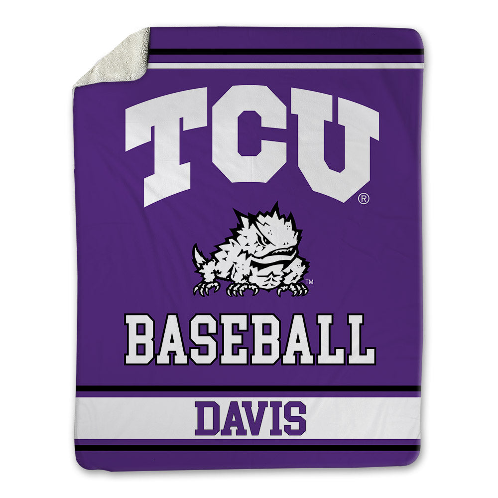 TCU - NCAA Baseball : Lance Davis - Blanket-0