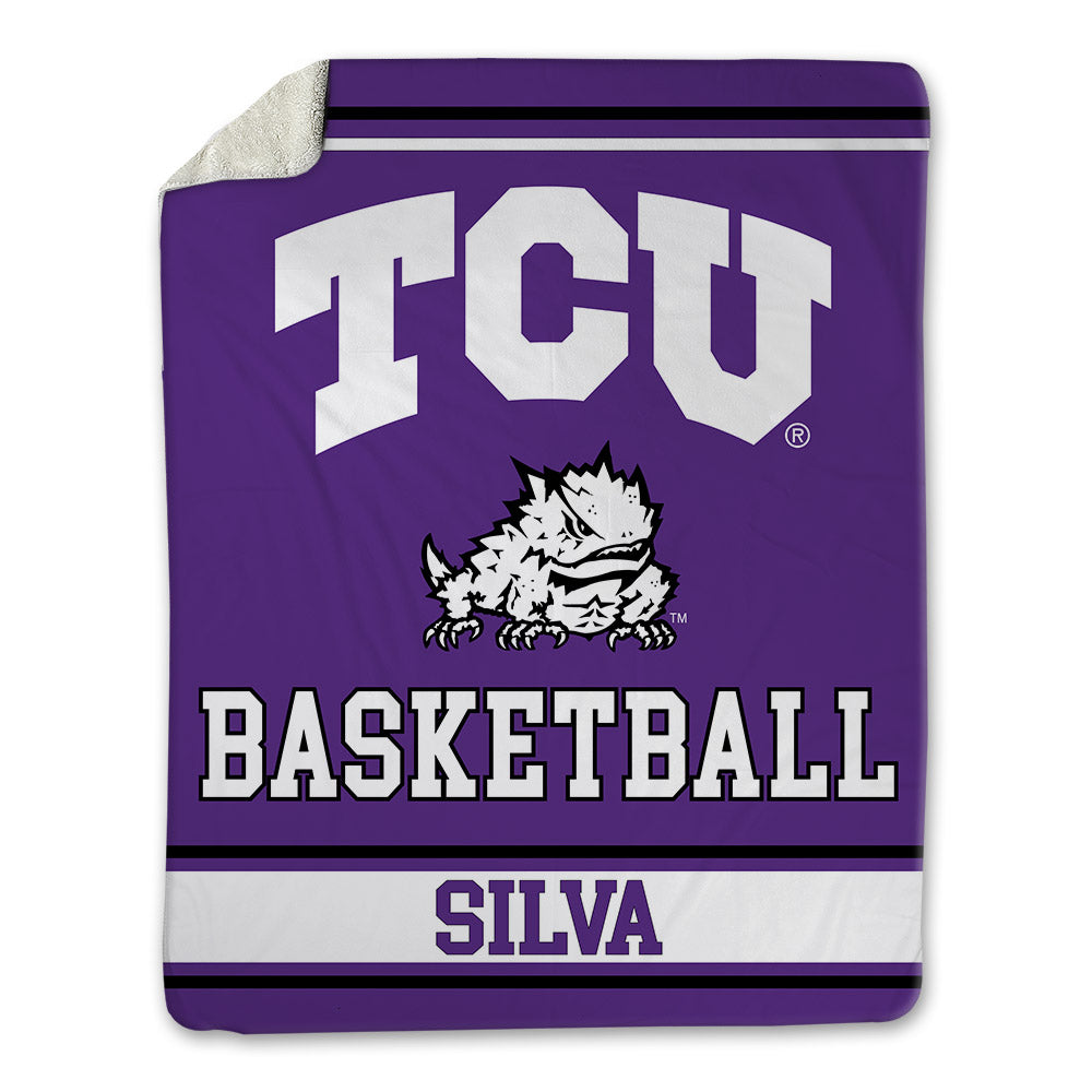TCU - NCAA Women's Basketball : Clara Silva - Blanket-0